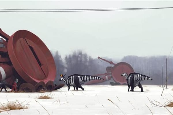 The Electric State Art: Exploring Its Visual Impact