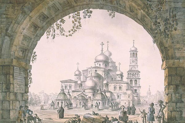 Giacomo Quarenghi Painter: 18th Century Italian Architect and Artist