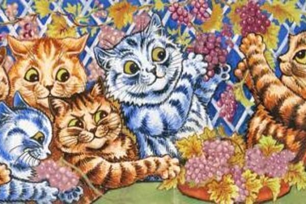 Louis Wain: Painter of Eccentric Cat Portraits in Victorian Era
