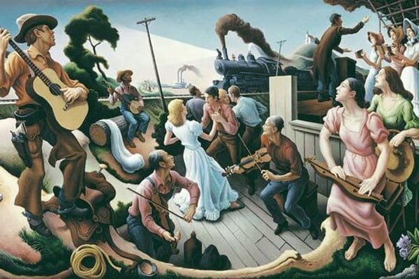 Thomas Hart Benton Paintings: Exploring American Regionalism Masterpieces