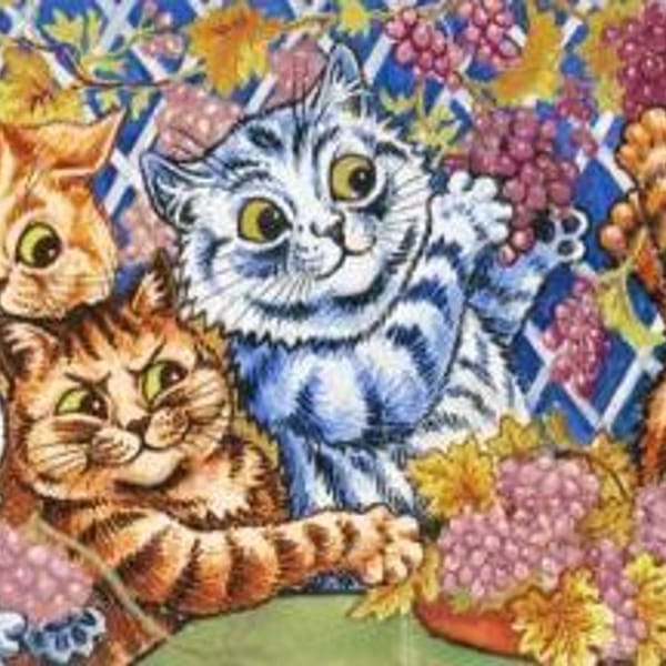 Louis Wain: Painter of Eccentric Cat Portraits in Victorian Era
