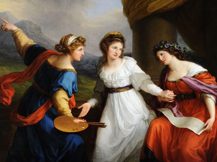 Angelica Kauffman Painter: 18th Century Neoclassical Pioneer