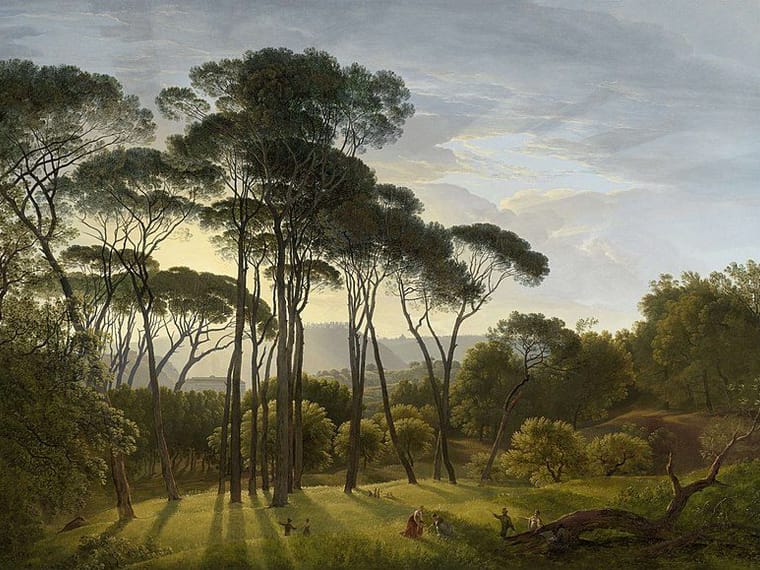Hendrik Voogd: Painter of Idyllic Italian Landscapes