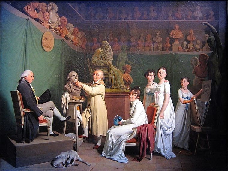 Jean Antoine Houdon Painter: Renowned Sculptor’s Lesser-Known Artistic Pursuits