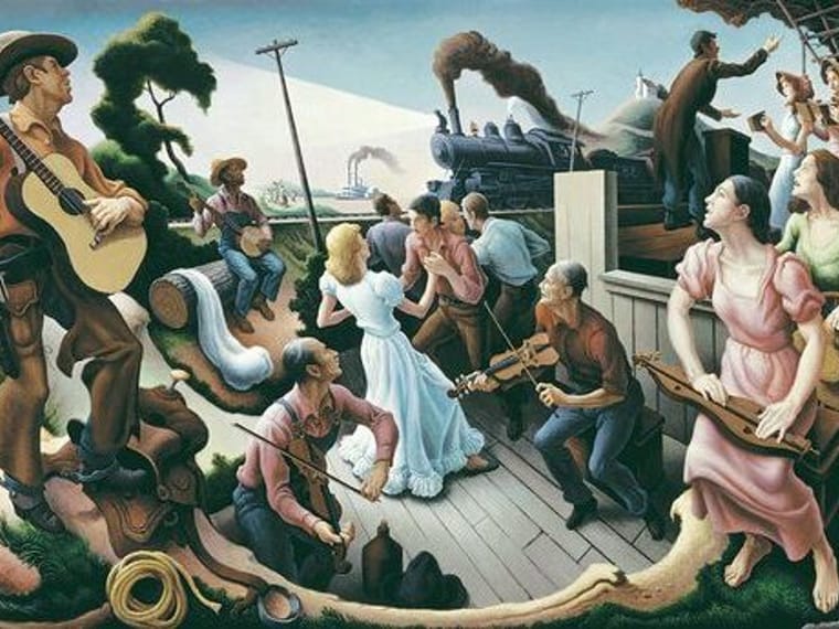 Thomas Hart Benton Paintings: Exploring American Regionalism Masterpieces
