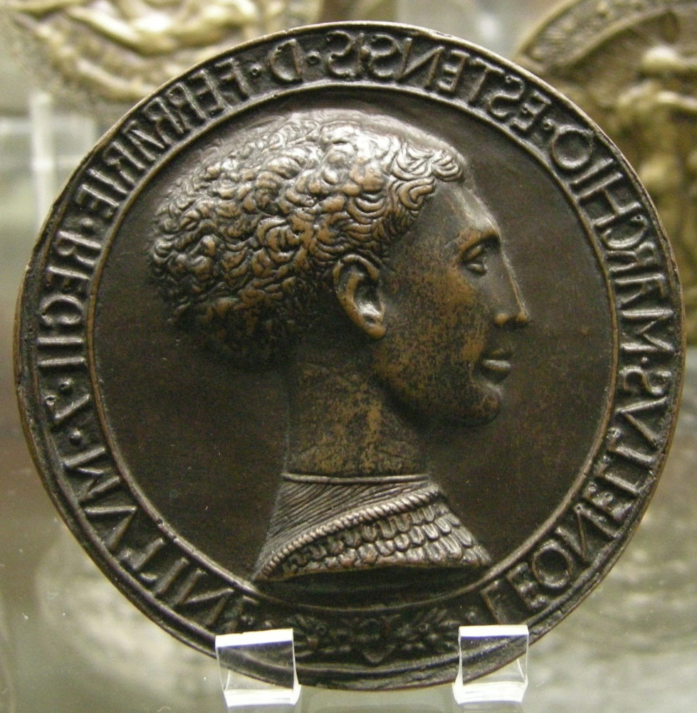 leonello d'este medal by Pisanello in 1444