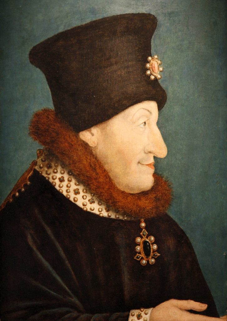 Philip the Bold, the Duke of Burgundy in 1500 by Jean Malouel