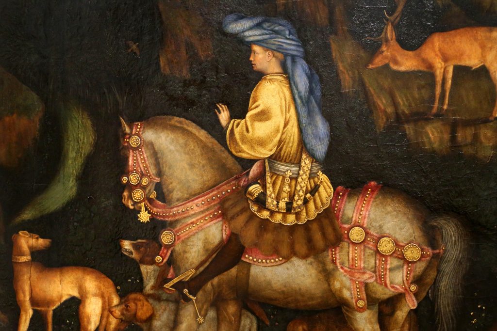 Pisanello, Renaissance art in 1438
Visione di Sant Eustachio