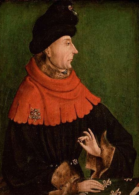 John the Fearless in 1415 by Rogier van der Weyden