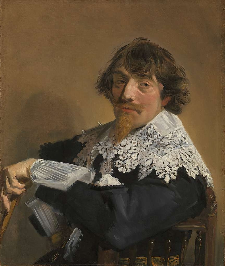Portrait of a man by Frans Hals