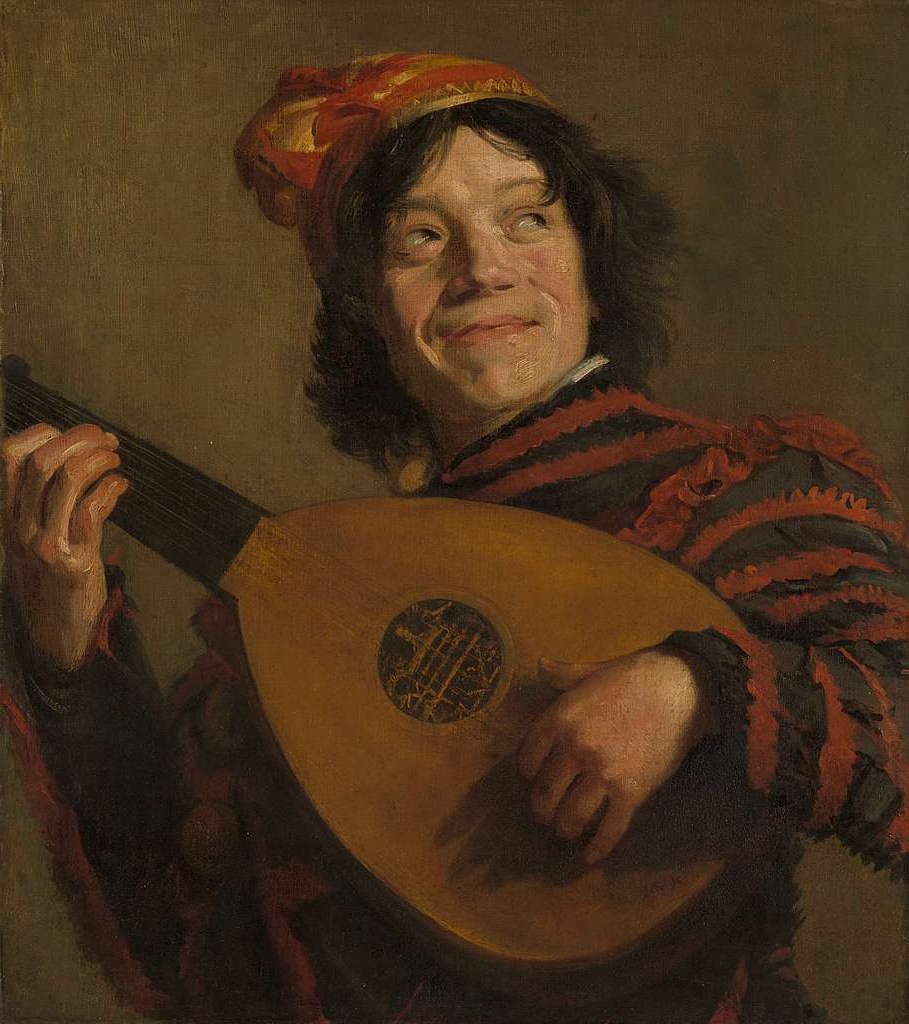 The Lute Player by Frans Hals in 1624