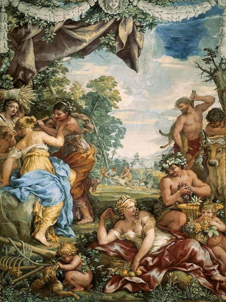 The Golden Age by Pietro da Corto in 1637