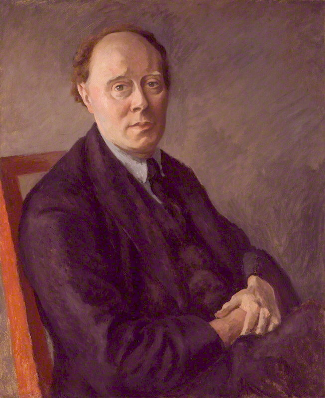 Portrait of Clive Bell by Roger Fry (c. 1924)
