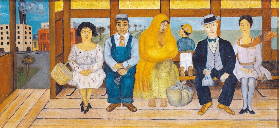 El_camion (The bus) by Frida Kahlo, 1929