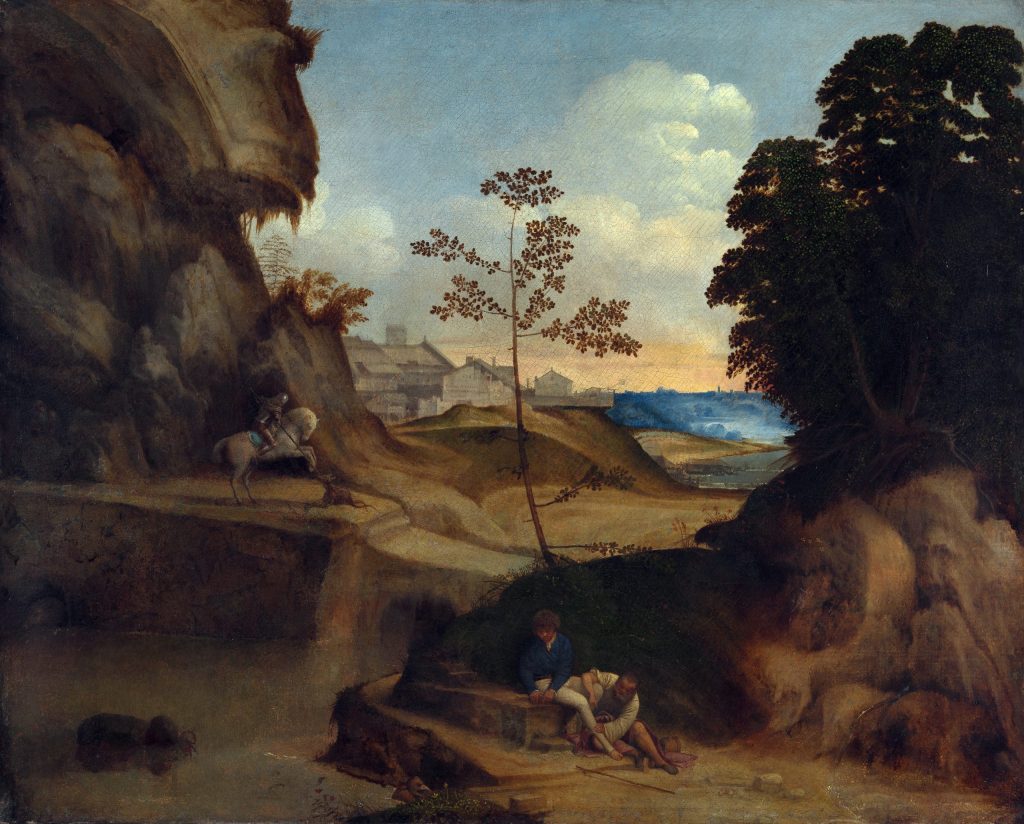 Il Tramonto, London, little known until the middle of the 20th century, and still a controversial attribution