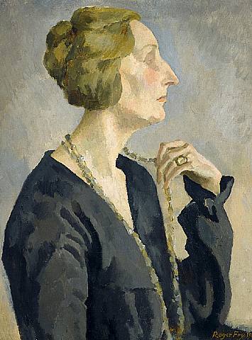 Portrait of Sitwell by Roger Fry, 1915