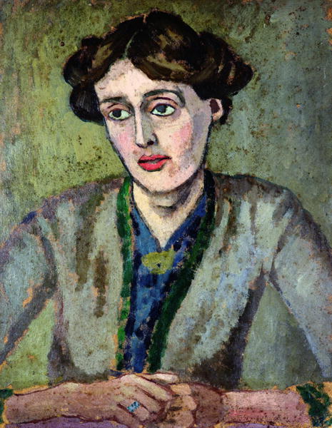 Virginia Woolf, (1917) by Roger Fry