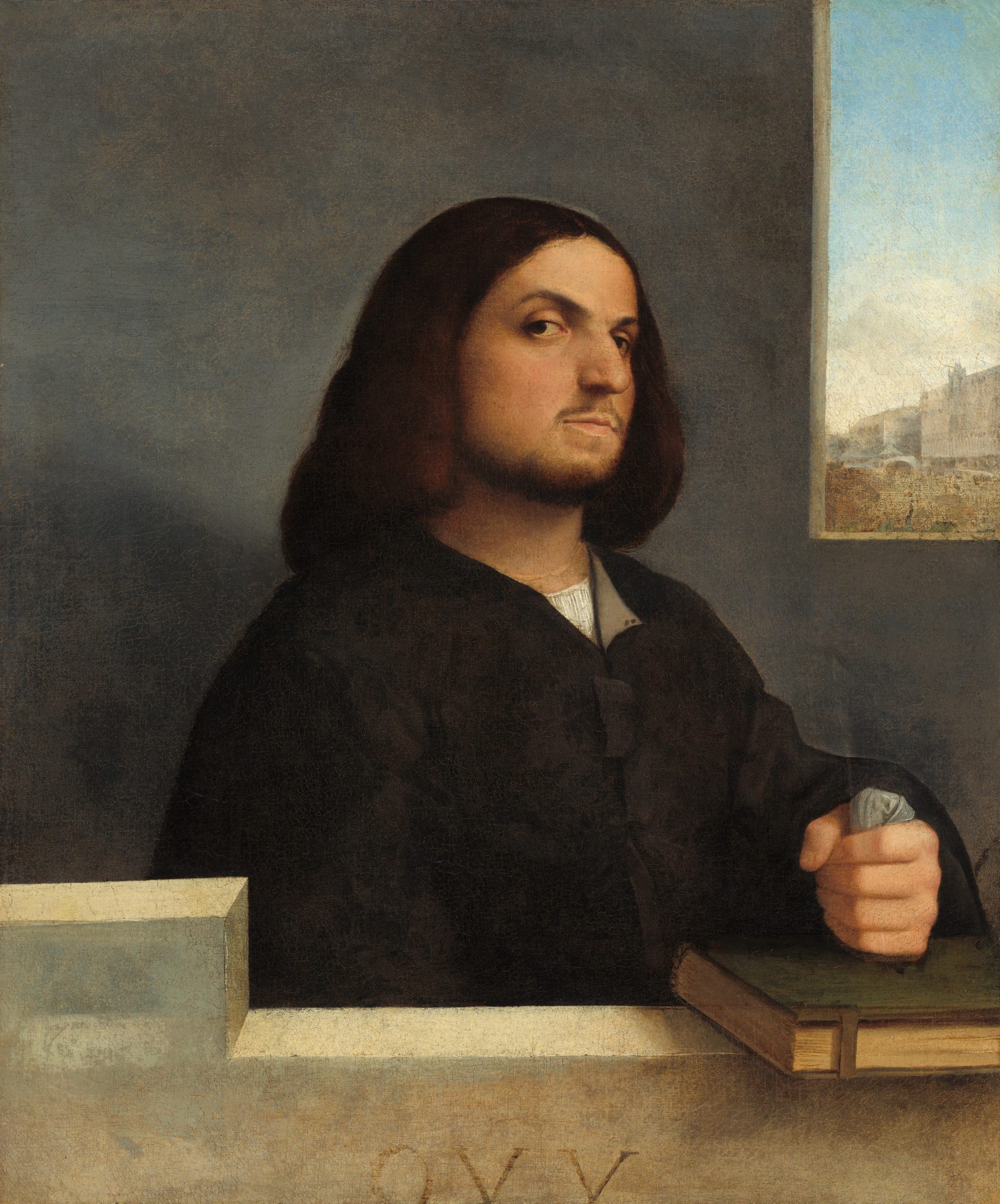 Portrait of a Venetian Gentleman, by Giorgione and Titian 1510