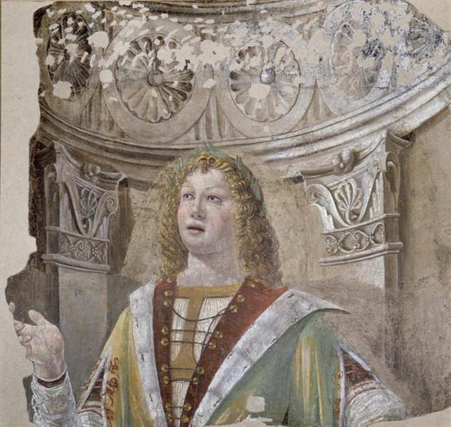 The Chanter (1490) is a rare example of his early work as a painter.