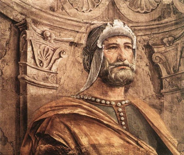 Aramato (1487) is a rare example of his work as a painter before he became renowned as a leading Renaissance architect.