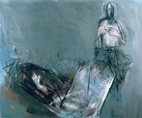 It exemplifies Comensoli's dynamic and expressive style, characteristic of his later works.
