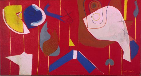 Pure Myth explores timeless, archetypal themes through abstraction, using dynamic forms and colors