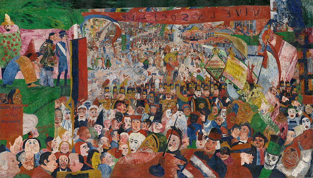 Christ's Entry Into Brussels in 1889