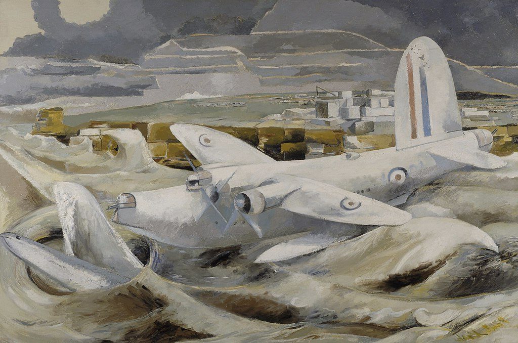 Defence of Albion (1942) reflects his response to World War II, blending surreal symbolism with his fascination for the British landscape.