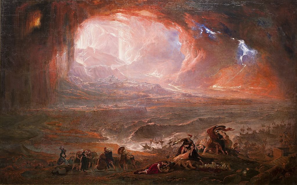 The Destruction of Pompei and Herculaneum (c. 1821)