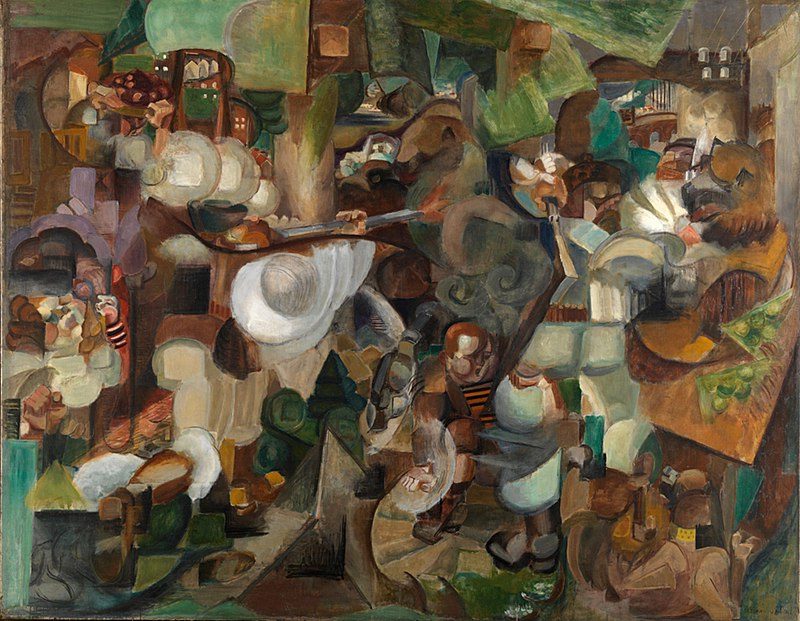Les Montagnards attaqués par des ours (Mountaineers Attacked by Bears) 1912