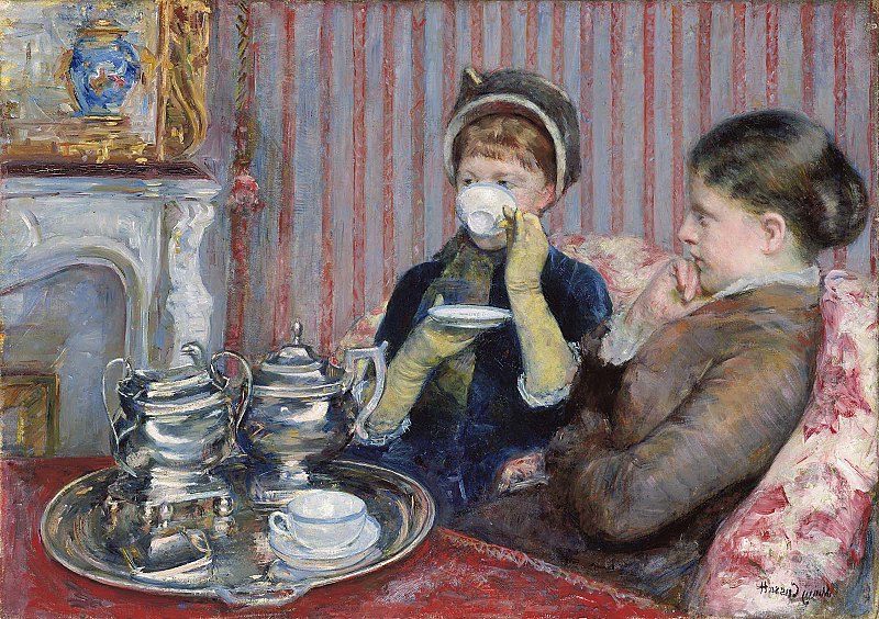 Tea by Mary Cassatt, 1880