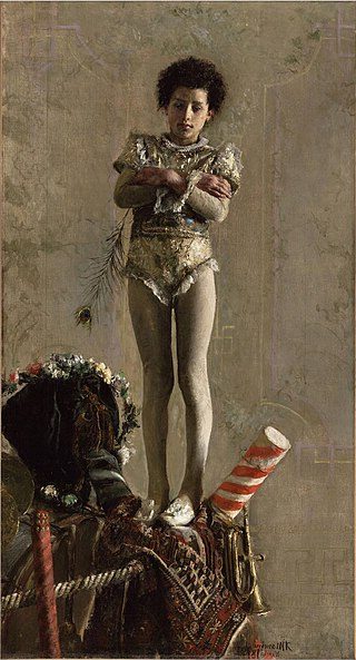  Il Saltimbanco (The Acrobat) (1879) reflects the energy, resilience, and spirit of the performer’s world.