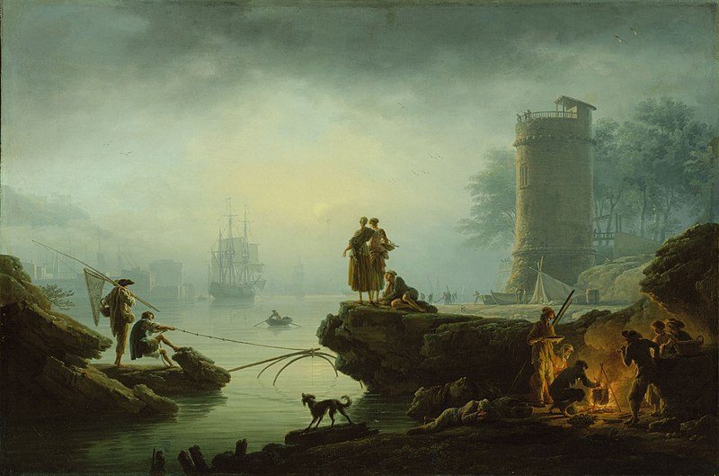 Morning (1760) reflects his fascination with atmospheric effects and the passage of time through nature.