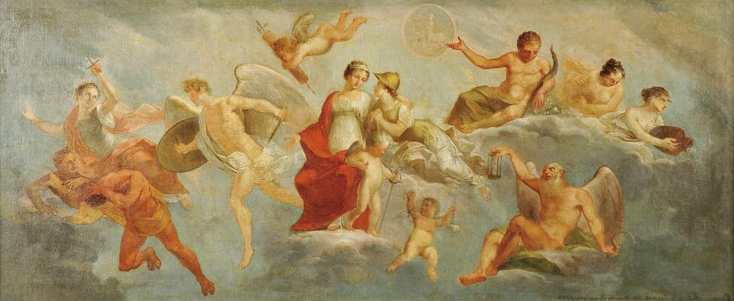 Deuses no Olimpo, 1794