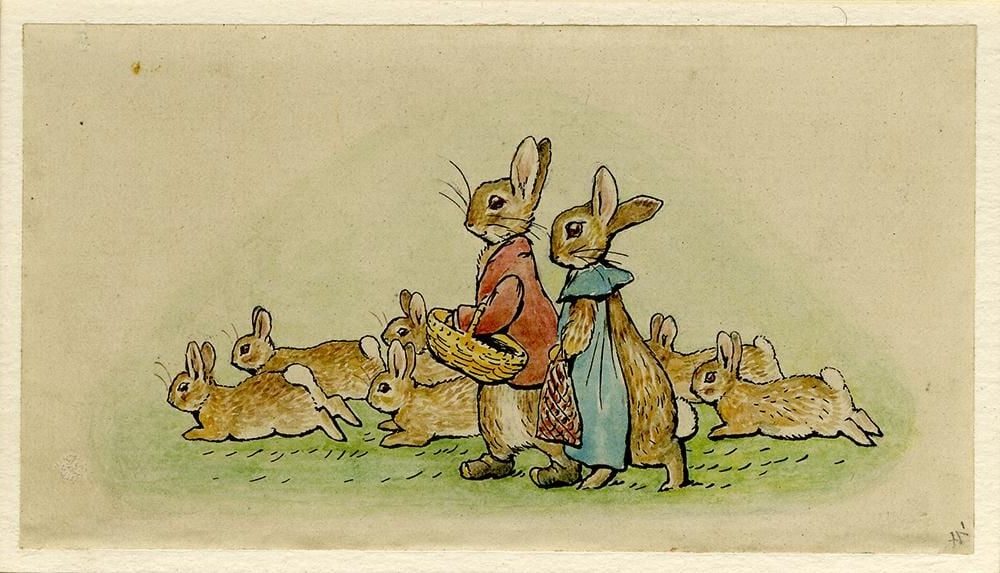 Beatrix Potter (b.1866), 'The Tale of The Flopsy Bunnies