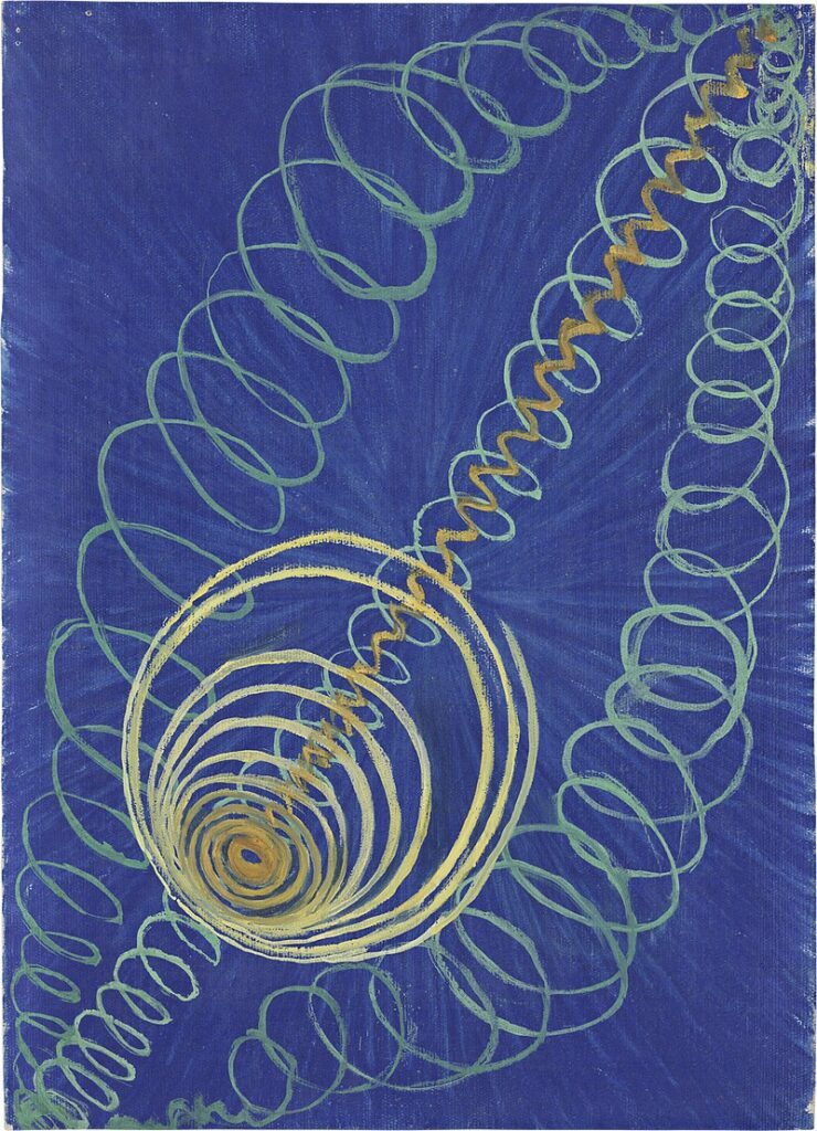 Primordial Chaos, No. 16 (1906–1907) reflects themes of creation, transformation, and the unseen forces shaping the universe. 