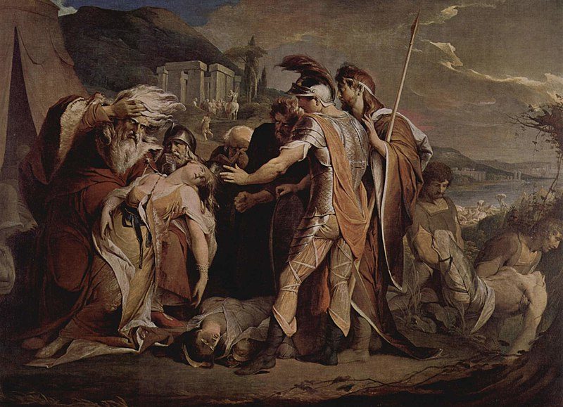 King Lear mourns Cordelia's death, 1786–88