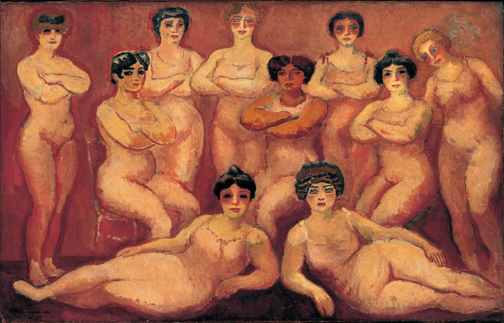 Les lutteuses (Lutteuses du Tabarin), 1907–08
