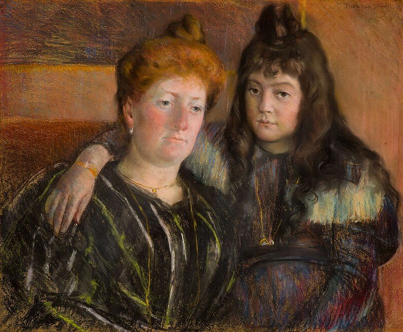Madame Gaillard and Her Daughter Marie-Thérèse (1899) reflects a tender and intimate portrayal of motherhood.