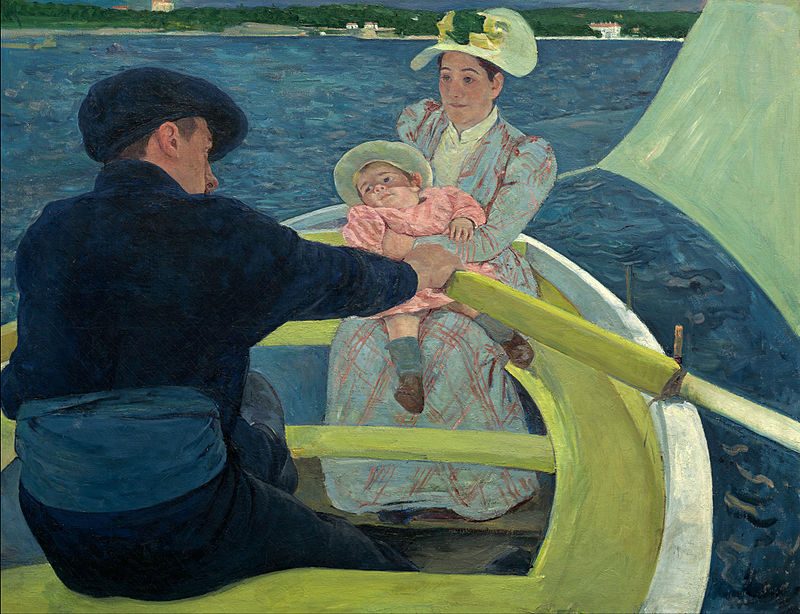 The Boating Party by Mary Cassatt, 1893–94 reflects a striking and unconventional depiction of leisure in the late 19th century.