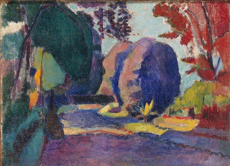 Luxembourg Gardens (1901) serves as a bridge between Matisse’s academic training and his later avant-garde breakthroughs.
