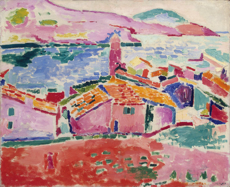 Les toits de Collioure, 1905 by Henri Matisse