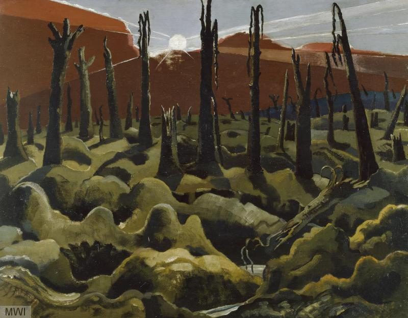We Are Making a New World (1918) reflects his critical and haunting response to the devastation of World War I.