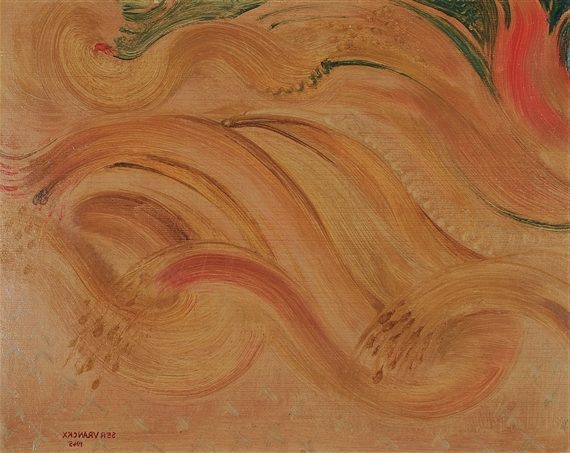 Blé Coupé - Het Koren (1945) reflects his evolution towards a more organic abstraction while maintaining his geometric precision.