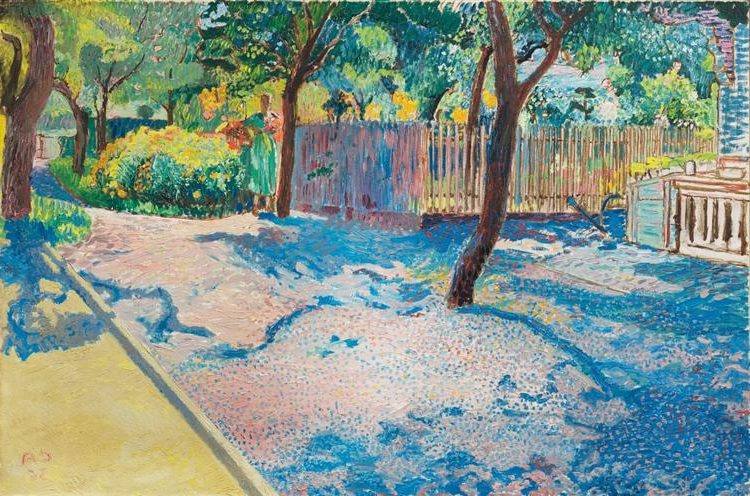Blumengarten (1936) exemplifies his lifelong fascination with color and nature.
