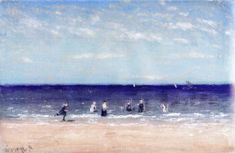 Brackley Beach (1907) reflects the tranquil atmosphere of the beach, with its expansive skies and gentle waves.
