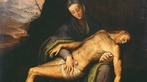 The Pietà by Sofonisba Anguissola, (1574 - 1585)