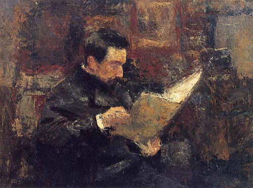 Portrait of Edmond Picard (1885) reflects themes of intellect, authority, and psychological depth.