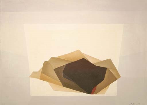 Espaces concertés (1973) by Francis Bott reflects his mature abstract style.