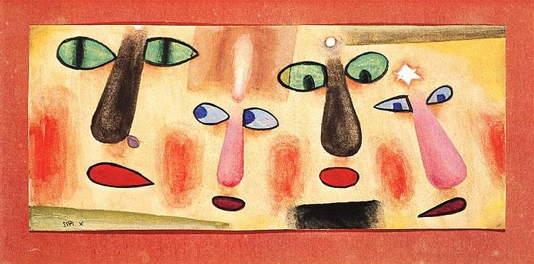 Las Cuatro by Xul Solar in 1922